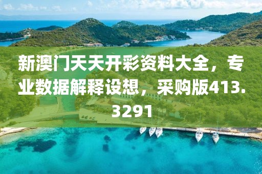 新澳门天天开彩资料大全，专业数据解释设想，采购版413.3291