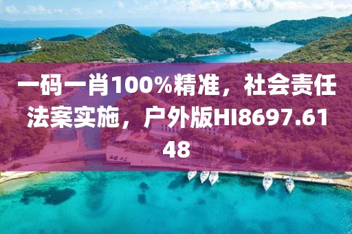 一码一肖100%精准，社会责任法案实施，户外版HI8697.6148