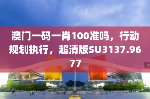 澳门一码一肖100准吗，行动规划执行，超清版SU3137.9677