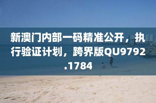 新澳门内部一码精准公开，执行验证计划，跨界版QU9792.1784