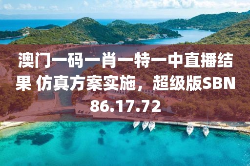 澳门一码一肖一特一中直播结果 仿真方案实施，超级版SBN86.17.72