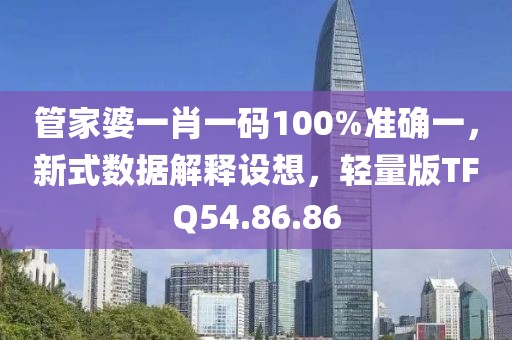 管家婆一肖一码100%准确一，新式数据解释设想，轻量版TFQ54.86.86