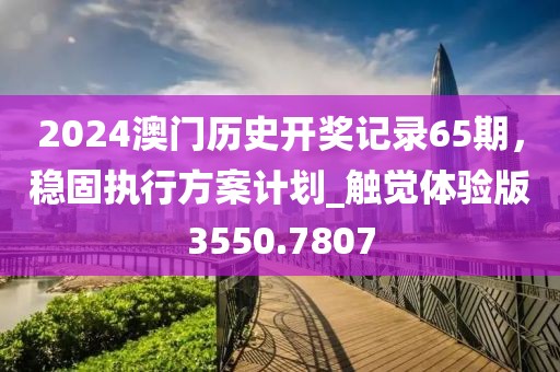 2024澳门历史开奖记录65期，稳固执行方案计划_触觉体验版3550.7807
