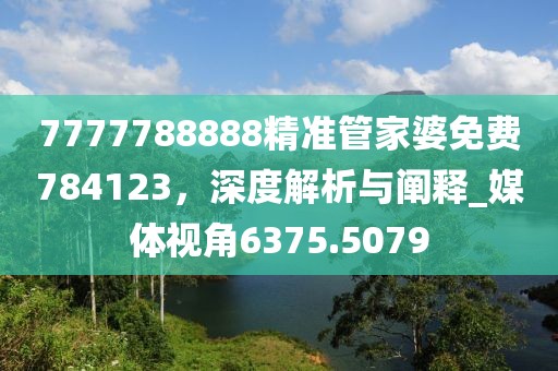 7777788888精准管家婆免费784123，深度解析与阐释_媒体视角6375.5079