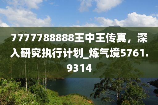 7777788888王中王传真，深入研究执行计划_炼气境5761.9314