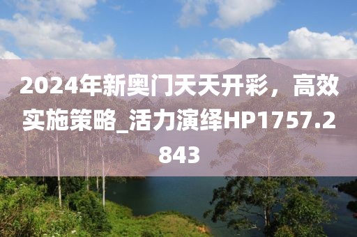 2024年新奥门天天开彩，高效实施策略_活力演绎HP1757.2843