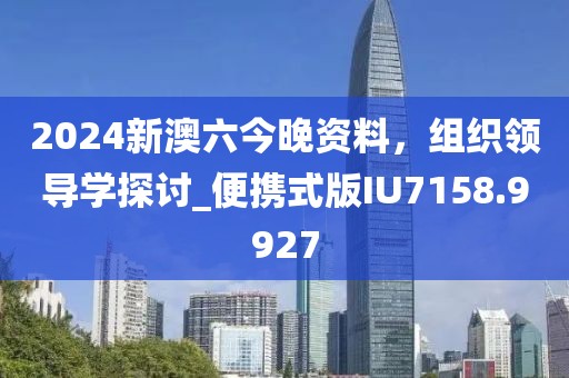 2024新澳六今晚资料，组织领导学探讨_便携式版IU7158.9927