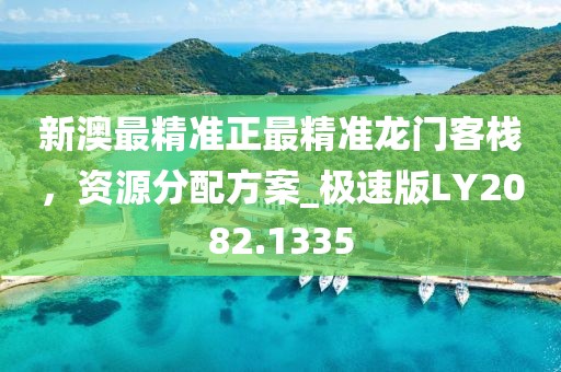 新澳最精准正最精准龙门客栈，资源分配方案_极速版LY2082.1335