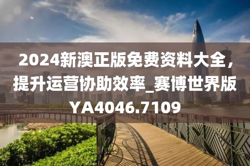 2024新澳正版免费资料大全，提升运营协助效率_赛博世界版YA4046.7109