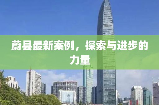 蔚县最新案例，探索与进步的力量