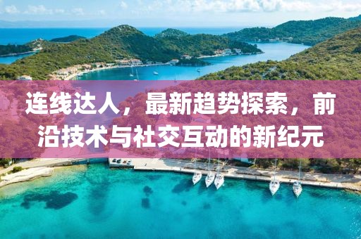 连线达人，最新趋势探索，前沿技术与社交互动的新纪元
