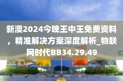 新澳2024今晚王中王免费资料，精准解决方案深度解析_物联网时代BB34.29.49