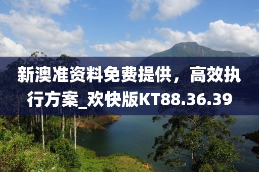 新澳准资料免费提供，高效执行方案_欢快版KT88.36.39