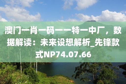 澳门一肖一码一一特一中厂，数据解读：未来设想解析_先锋款式NP74.07.66