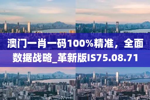 澳门一肖一码100%精准，全面数据战略_革新版IS75.08.71