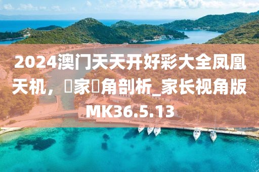 2024澳门天天开好彩大全凤凰天机，專家視角剖析_家长视角版MK36.5.13