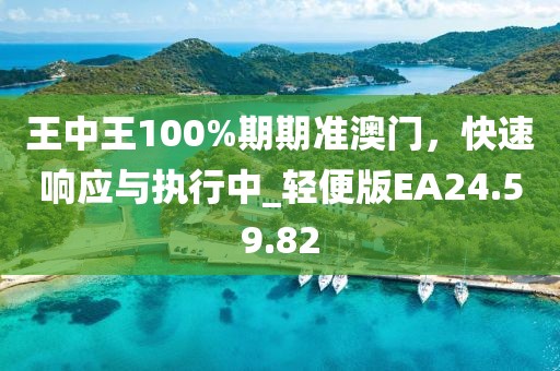 王中王100%期期准澳门，快速响应与执行中_轻便版EA24.59.82