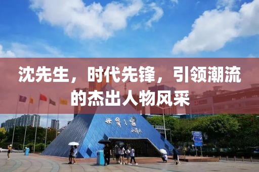 沈先生，时代先锋，引领潮流的杰出人物风采