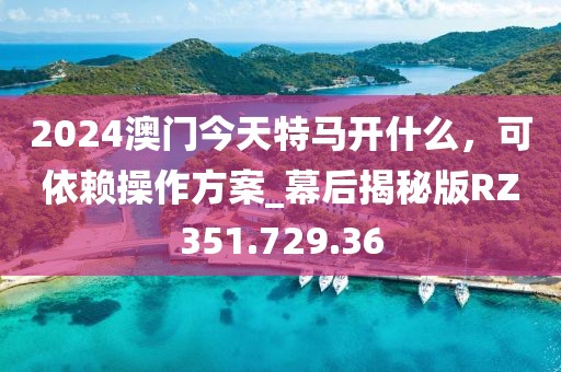 2024澳门今天特马开什么，可依赖操作方案_幕后揭秘版RZ351.729.36