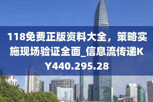 118免费正版资料大全，策略实施现场验证全面_信息流传递KY440.295.28