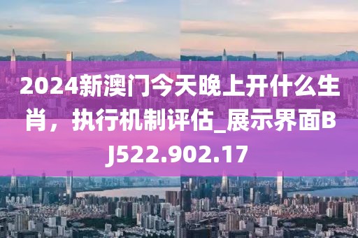 2024新澳门今天晚上开什么生肖，执行机制评估_展示界面BJ522.902.17