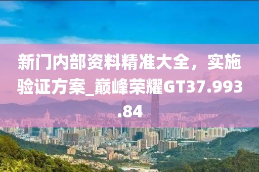 新门内部资料精准大全，实施验证方案_巅峰荣耀GT37.993.84