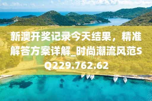 新澳开奖记录今天结果，精准解答方案详解_时尚潮流风范SQ229.762.62