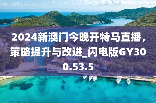 2024新澳门今晚开特马直播，策略提升与改进_闪电版GY300.53.5