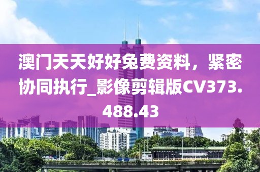 澳门天天好好兔费资料，紧密协同执行_影像剪辑版CV373.488.43