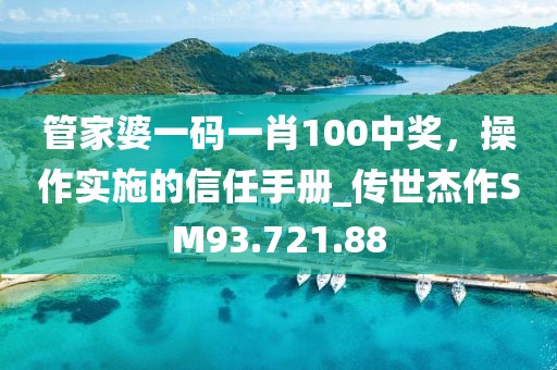 管家婆一码一肖100中奖，操作实施的信任手册_传世杰作SM93.721.88