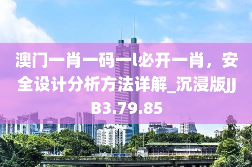 澳门一肖一码一l必开一肖，安全设计分析方法详解_沉浸版JJB3.79.85