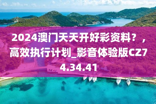 2024澳门天天开好彩资料？，高效执行计划_影音体验版CZ74.34.41