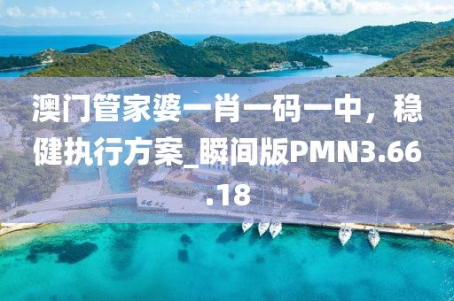 澳门管家婆一肖一码一中，稳健执行方案_瞬间版PMN3.66.18