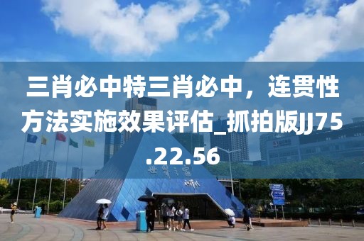 三肖必中特三肖必中，连贯性方法实施效果评估_抓拍版JJ75.22.56