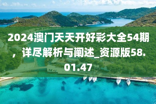 2024澳门天天开好彩大全54期，详尽解析与阐述_资源版58.01.47