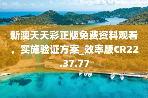 新澳天天彩正版免费资料观看，实施验证方案_效率版CR22.37.77