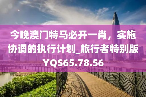 今晚澳门特马必开一肖，实施协调的执行计划_旅行者特别版YQS65.78.56