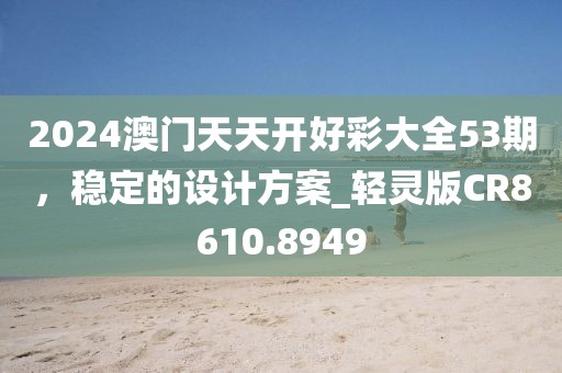 2024澳门天天开好彩大全53期，稳定的设计方案_轻灵版CR8610.8949