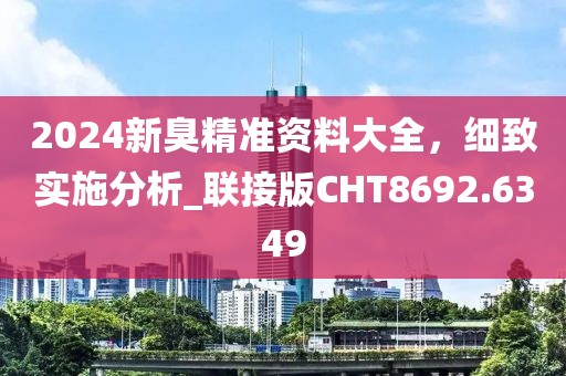 2024新臭精准资料大全，细致实施分析_联接版CHT8692.6349
