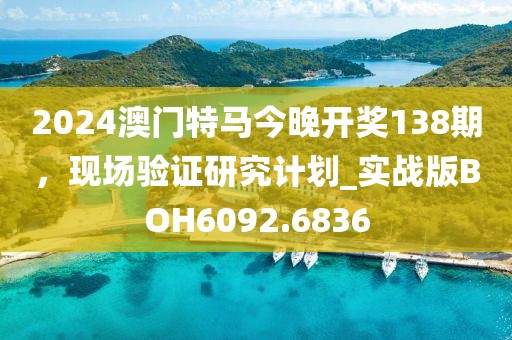 2024澳门特马今晚开奖138期，现场验证研究计划_实战版BOH6092.6836
