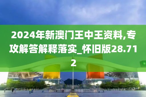 2024年新澳门王中王资料,专攻解答解释落实_怀旧版28.712