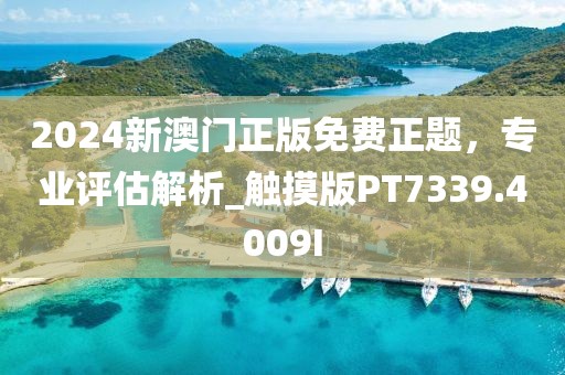 2024新澳门正版免费正题，专业评估解析_触摸版PT7339.4009I
