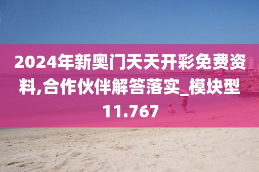 2024年新奥门天天开彩免费资料,合作伙伴解答落实_模块型11.767