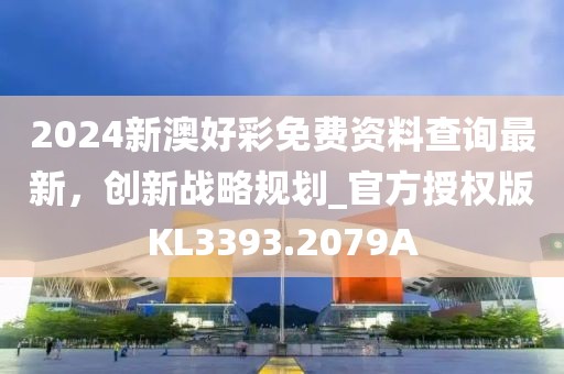 2024新澳好彩免费资料查询最新，创新战略规划_官方授权版KL3393.2079A