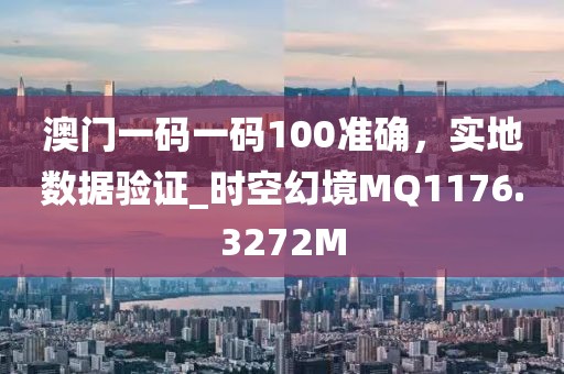 澳门一码一码100准确，实地数据验证_时空幻境MQ1176.3272M