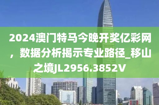 2024澳门特马今晚开奖亿彩网，数据分析揭示专业路径_移山之境JL2956.3852V