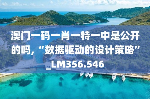 澳门一码一肖一特一中是公开的吗,“数据驱动的设计策略”_LM356.546