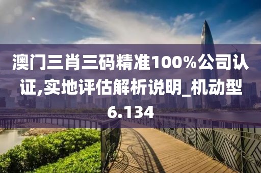 澳门三肖三码精准100%公司认证,实地评估解析说明_机动型6.134