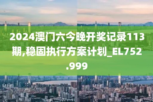 2024澳门六今晚开奖记录113期,稳固执行方案计划_EL752.999