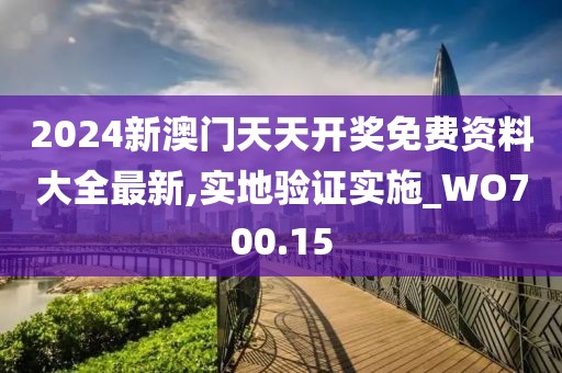 2024新澳门天天开奖免费资料大全最新,实地验证实施_WO700.15